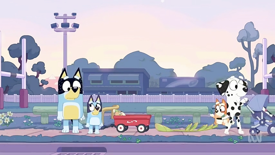 انیمیشن Bluey - فصل 1 قسمت 24 - Wagonride